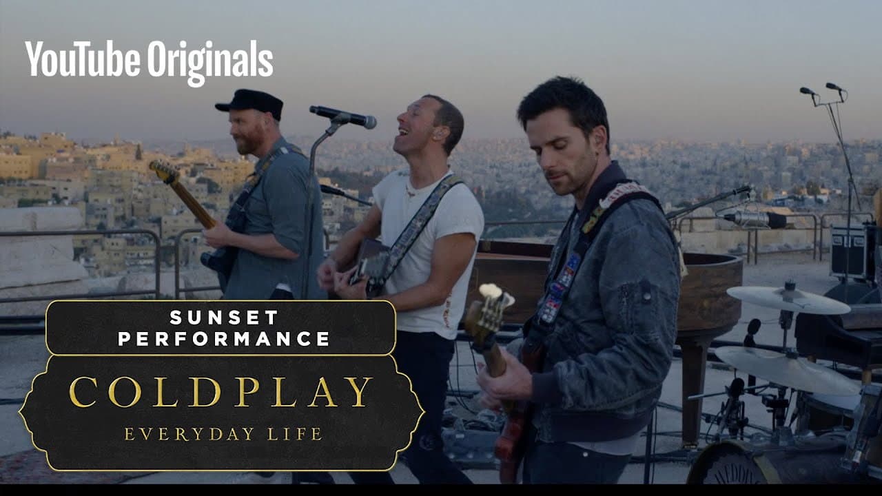 Backdrop – Coldplay: Live in Jordan (Sunset Performance)