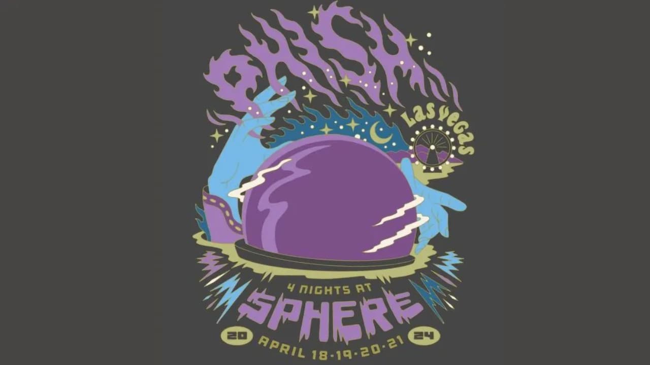 Backdrop – PHISH: 2024-04-18 SPHERE LAS VEGAS, NV
