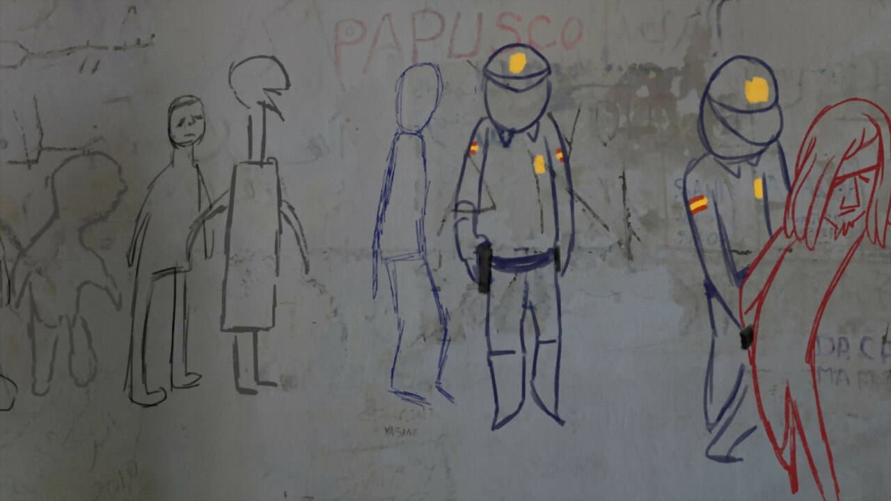 Backdrop – Makun (no llores) - Dibujos en un CIE