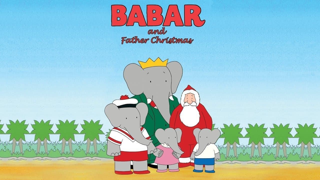 Backdrop – Babar and Father Christmas