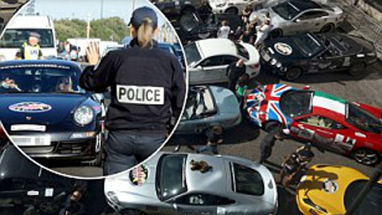 Backdrop – Cannonball Run Europe:  The Great Escape