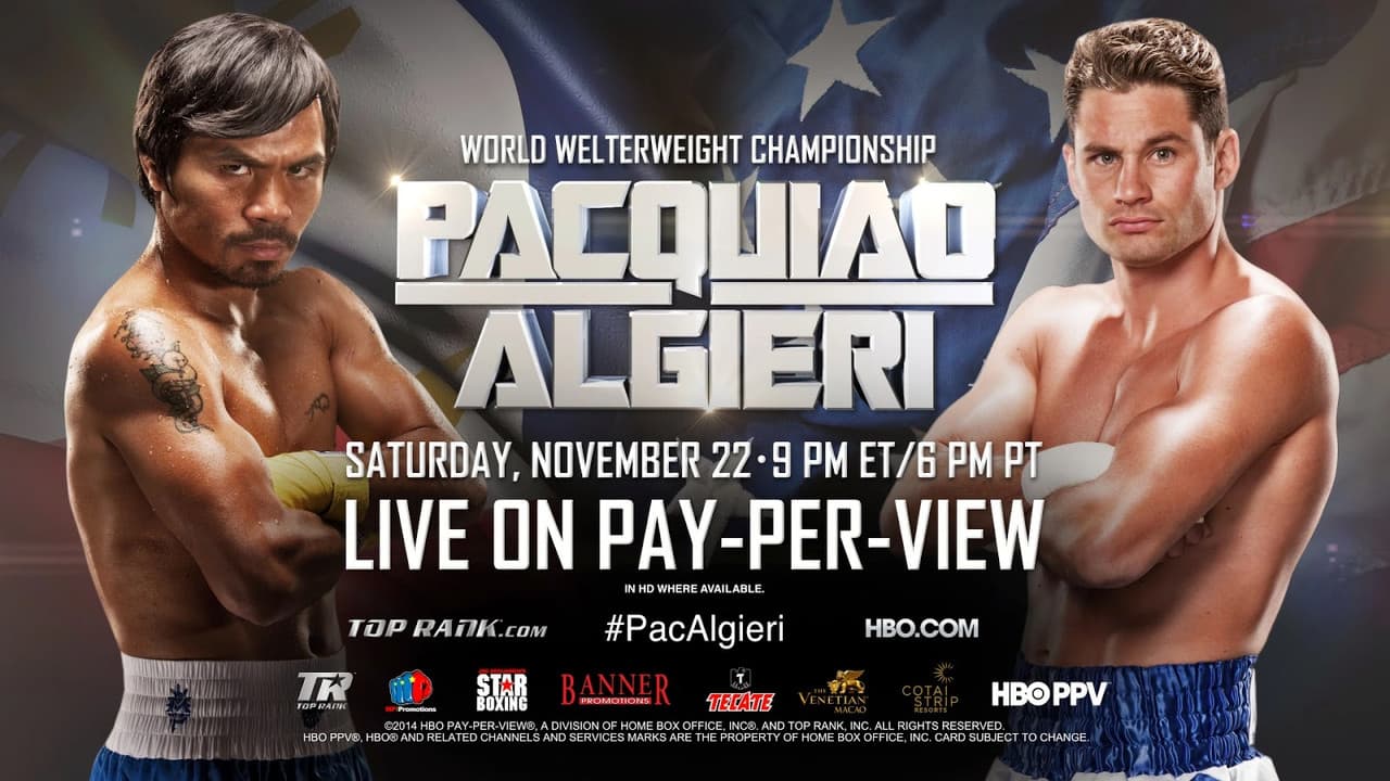 Backdrop – Manny Pacquiao vs. Chris Algieri