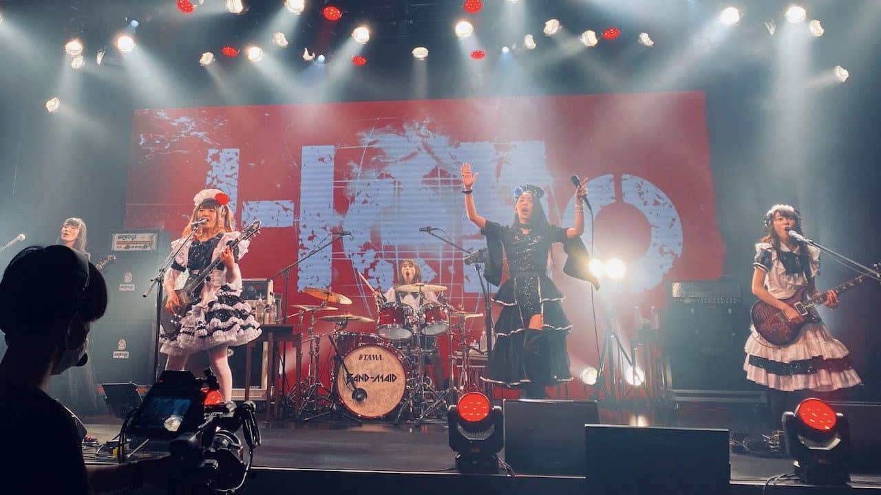 Backdrop – BAND-MAID ONLINE OKYU-JI (Dec. 13, 2020)