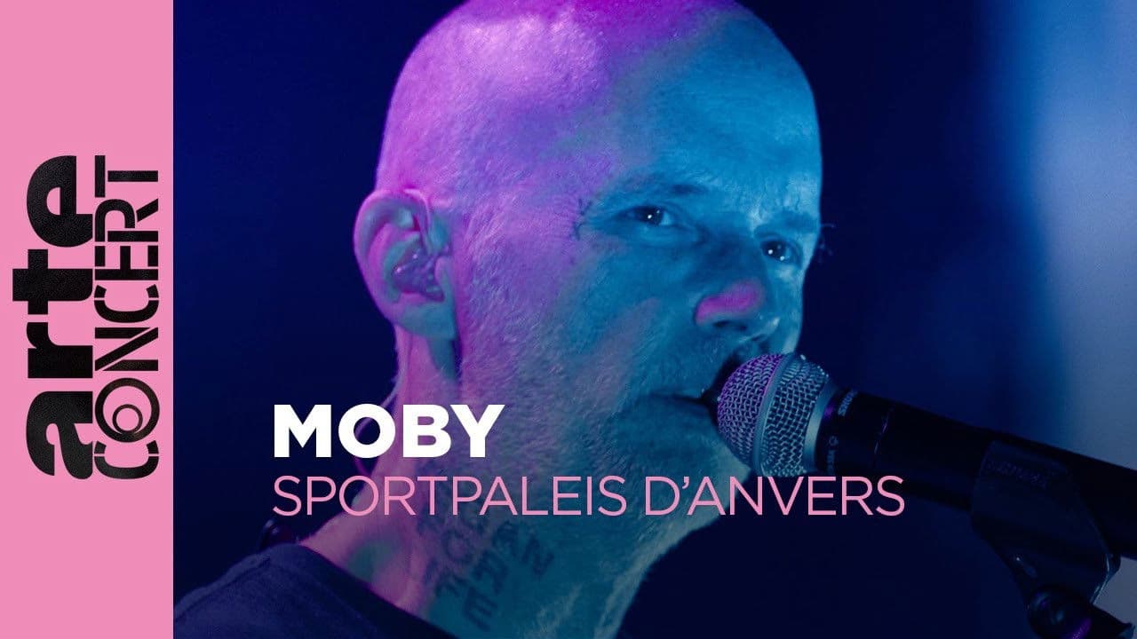 Backdrop – Moby - PLAY 25 - Sportpaleis d'Anvers - ARTE Concert
