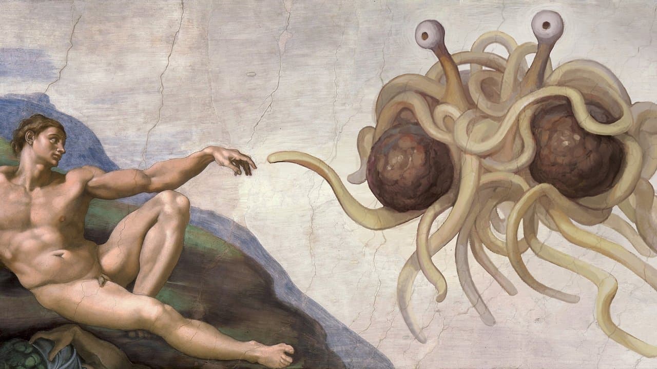Backdrop – I, Pastafari: A Flying Spaghetti Monster Story
