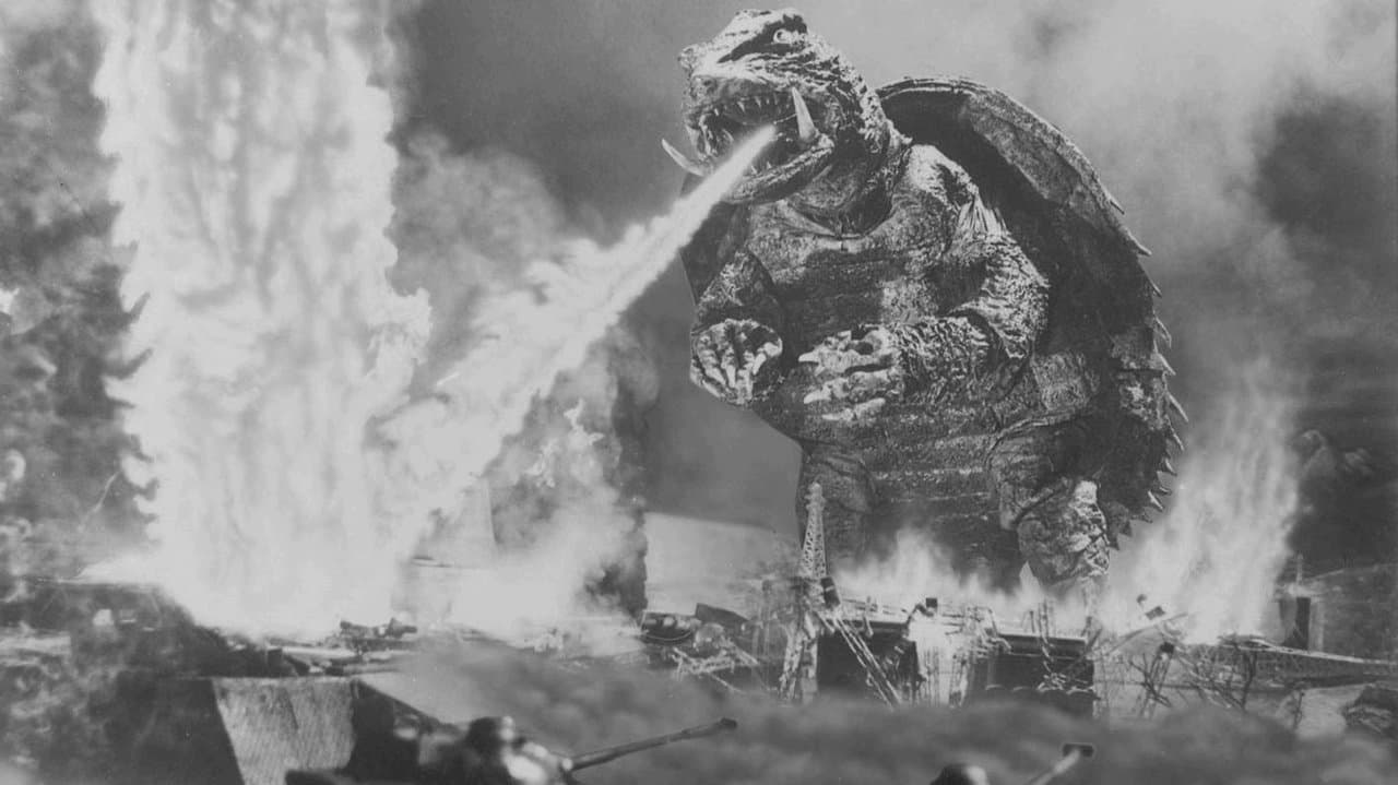 Backdrop – Gamera - Frankensteins Monster aus dem Eis