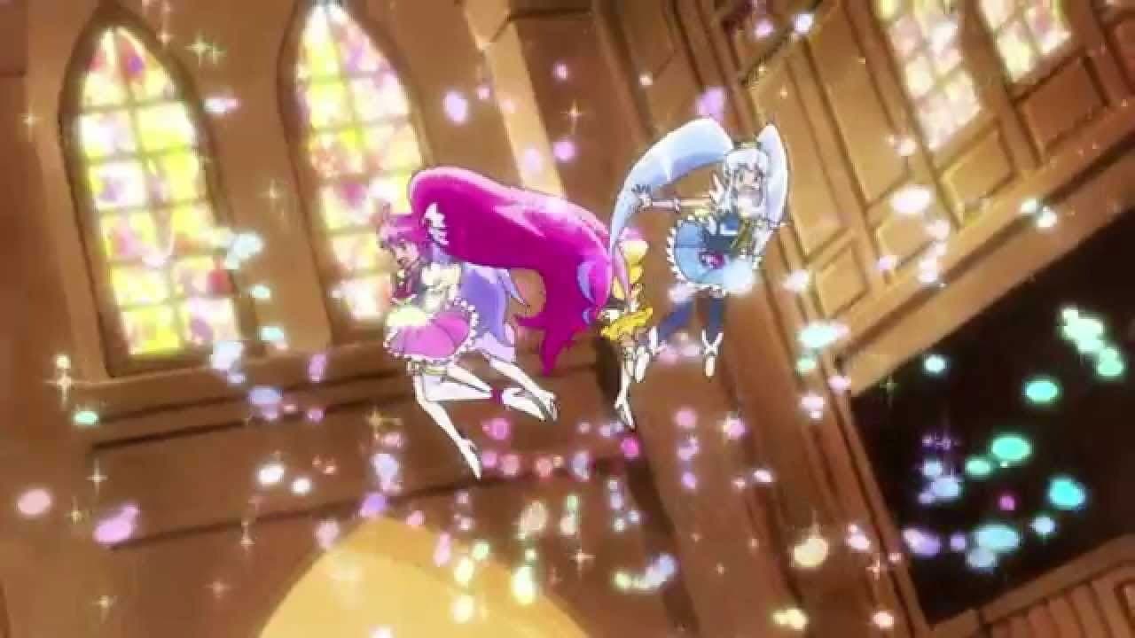 Backdrop – Pretty Cure Movie 11 The Ballerina of the Doll Kingdom