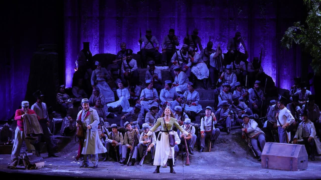 Backdrop – Giuseppe Verdi - La Forza del Destino