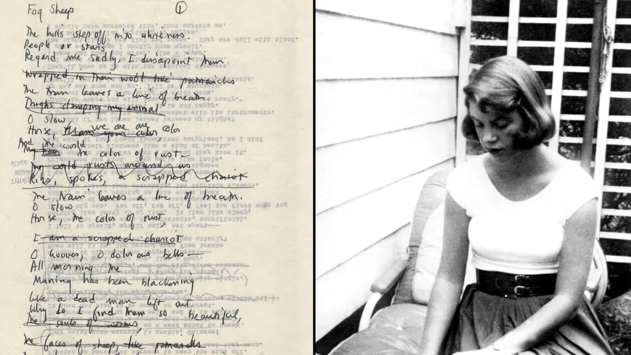 Backdrop – Sylvia Plath reading poems from Ariel