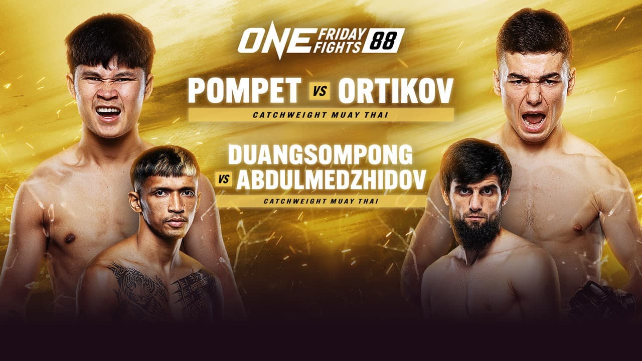 Backdrop – ONE Friday Fights 88: Pompet vs. Ortikov