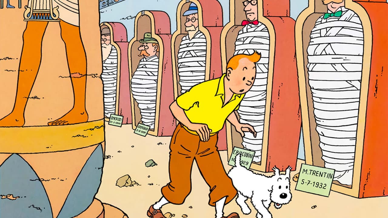 Backdrop – Tim und Struppi - Die Zigarren des Pharaos