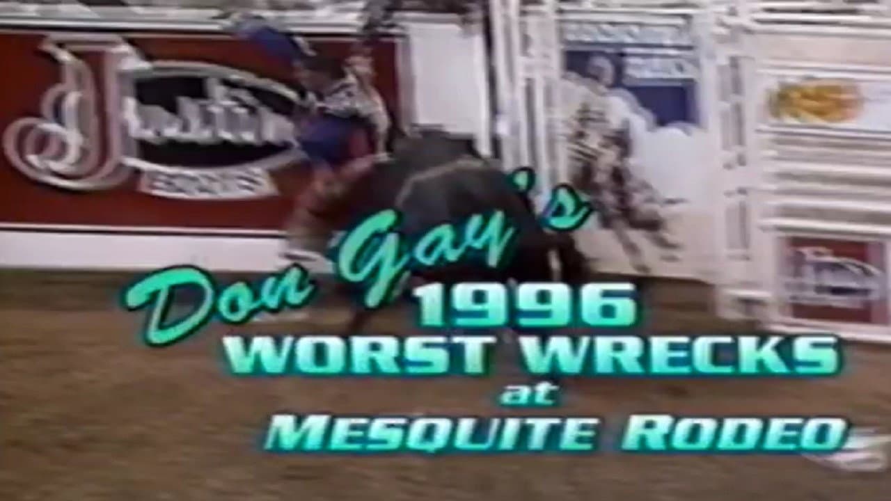 Backdrop – Don Gay's Worst Wrecks at Mesquite Rodeo 1996