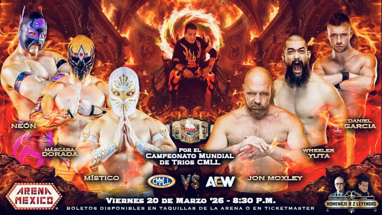 Backdrop – CMLL Homenaje a 2 Leyendas 2026