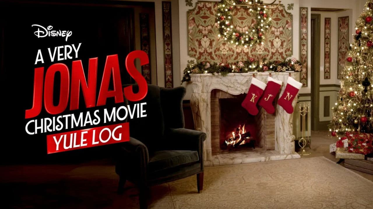 Backdrop – A Very Jonas Christmas Movie Yule Log