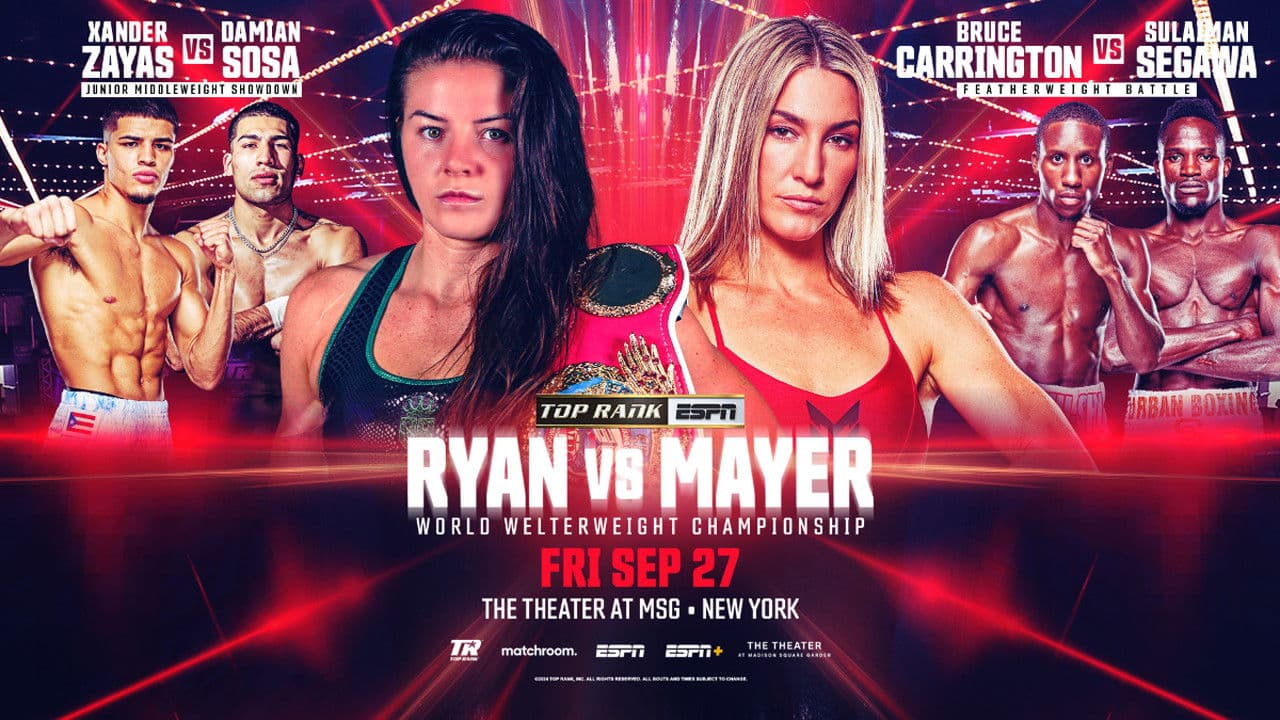 Backdrop – Sandy Ryan vs. Mikaela Mayer