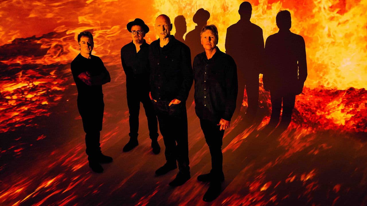Backdrop – Midnight Oil: The Hardest Line