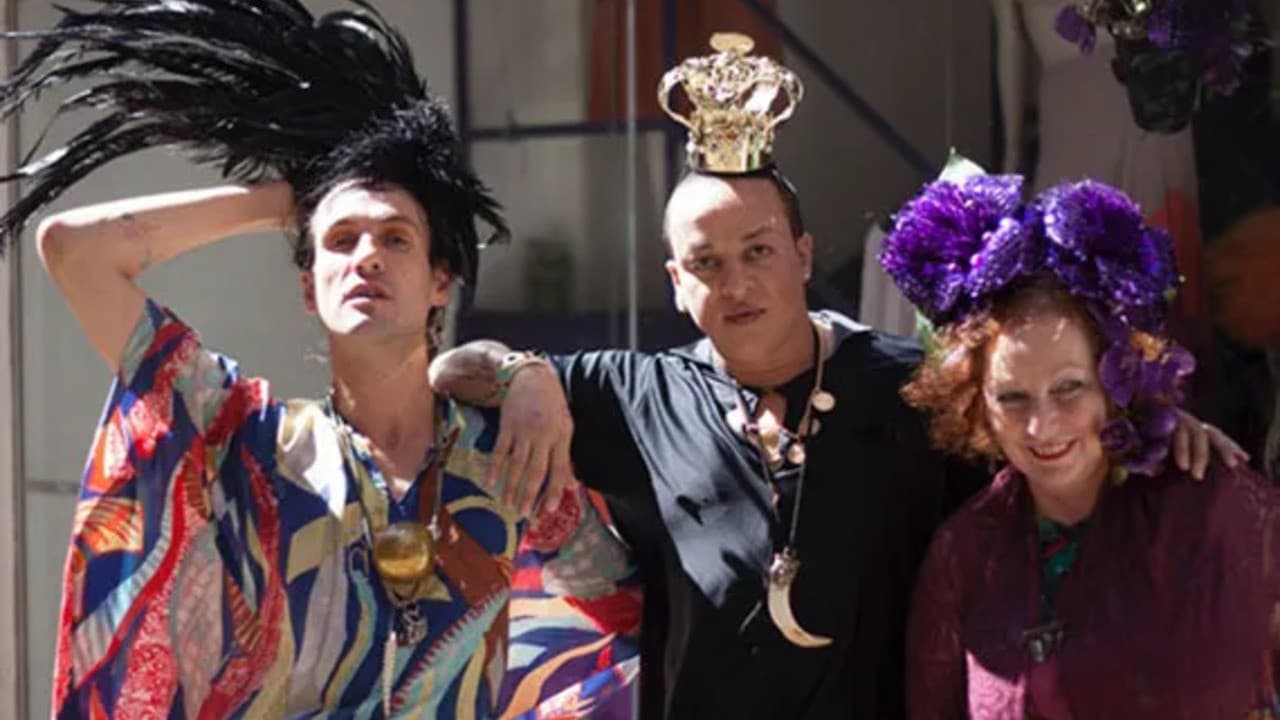 Backdrop – De Gravata e Unha Vermelha