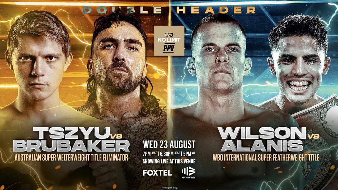 Backdrop – Nikita Tszyu vs. Jack Brubaker