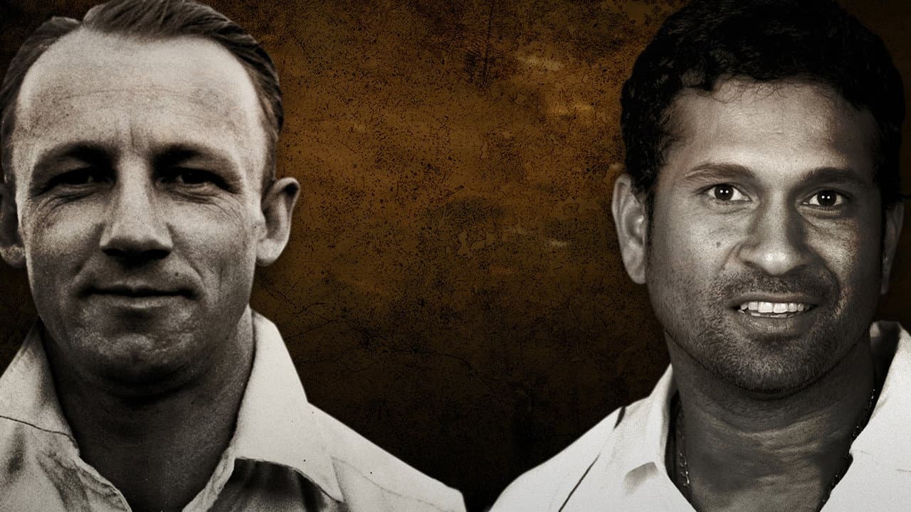 Backdrop – Bradman and Tendulkar