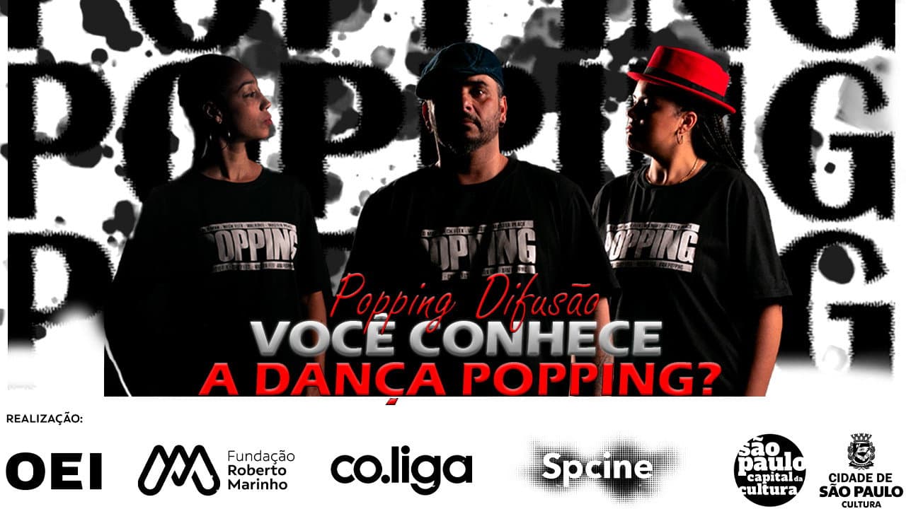 Backdrop – Popping Difusão - Você Conhece a Dança Popping