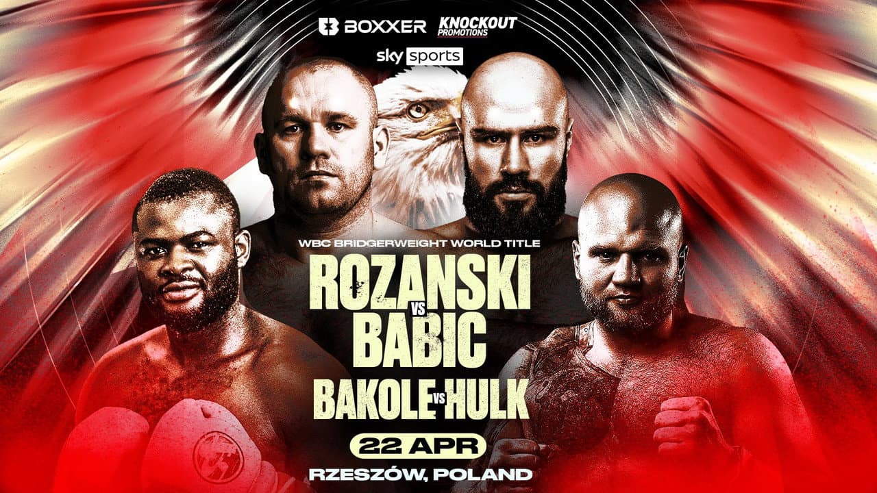 Backdrop – Lukasz Rozanski vs. Alen Babic