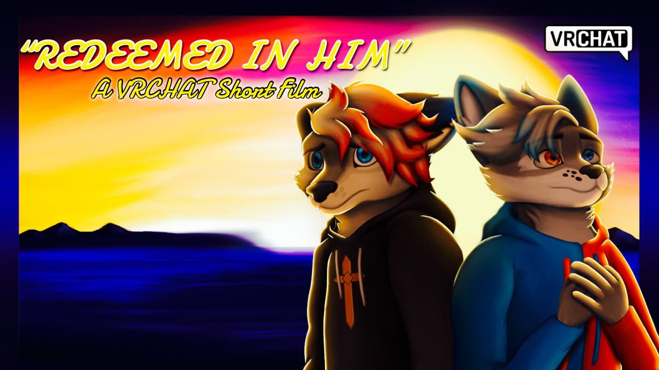 Backdrop – "REDEEMED IN HIM"
