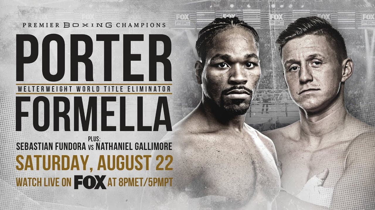 Backdrop – Shawn Porter vs. Sebastian Formella