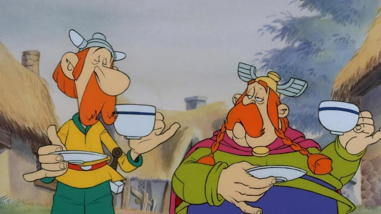 Backdrop – Asterix bei den Briten