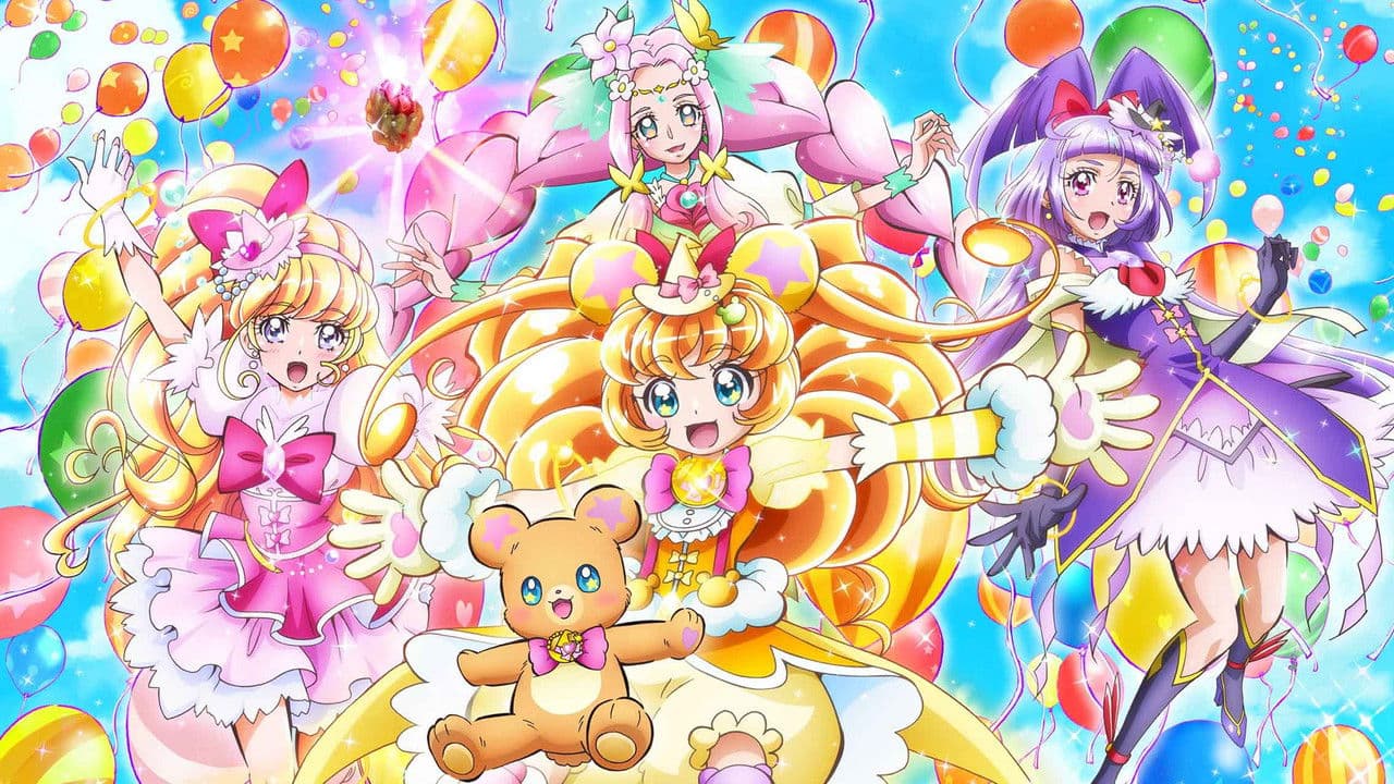 Backdrop – Pretty Cure Movie 13 The Miraculous Transformation! Cure Mofurun!