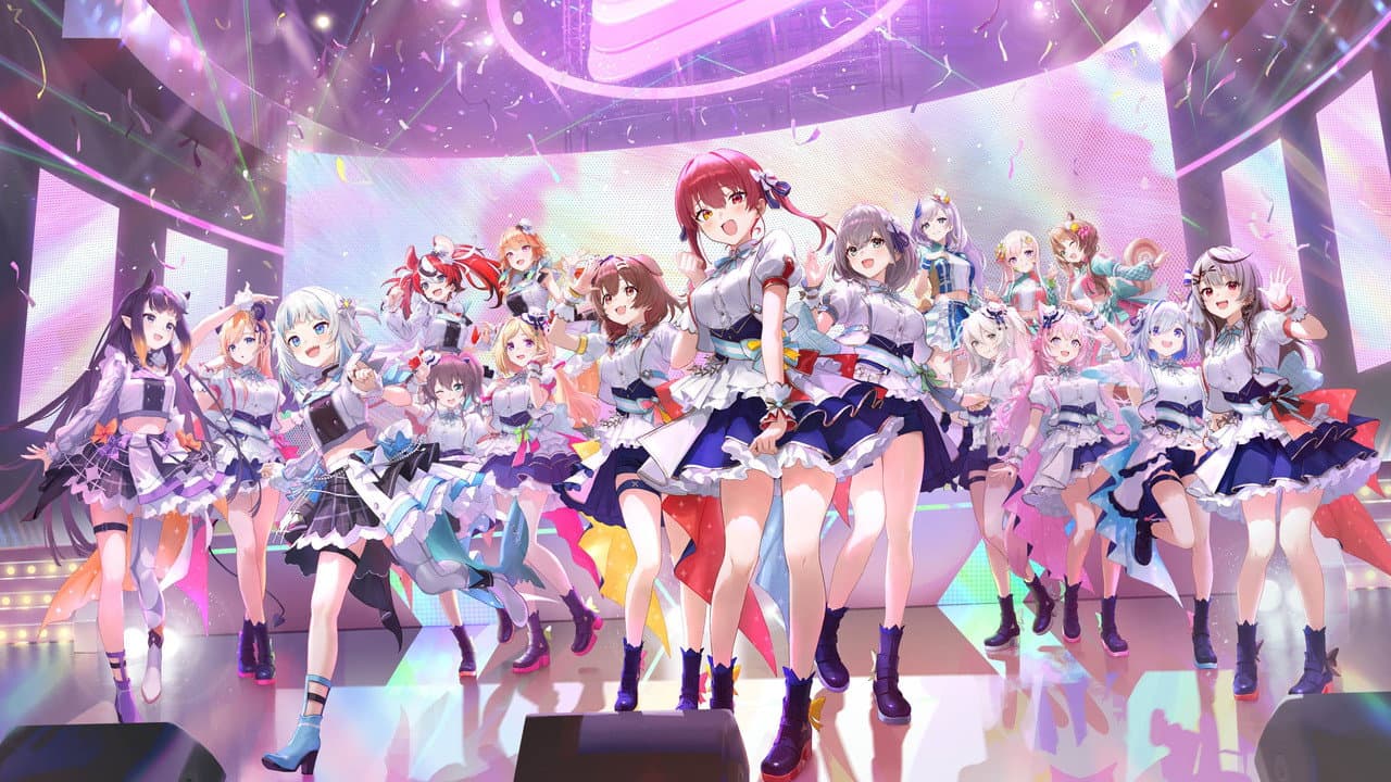 Backdrop – hololive 5th fes. Capture the Moment Day 1 Stage 1
