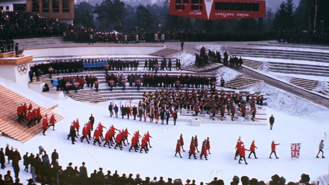 Backdrop – IX Olympische Winterspiele, Innsbruck 1964