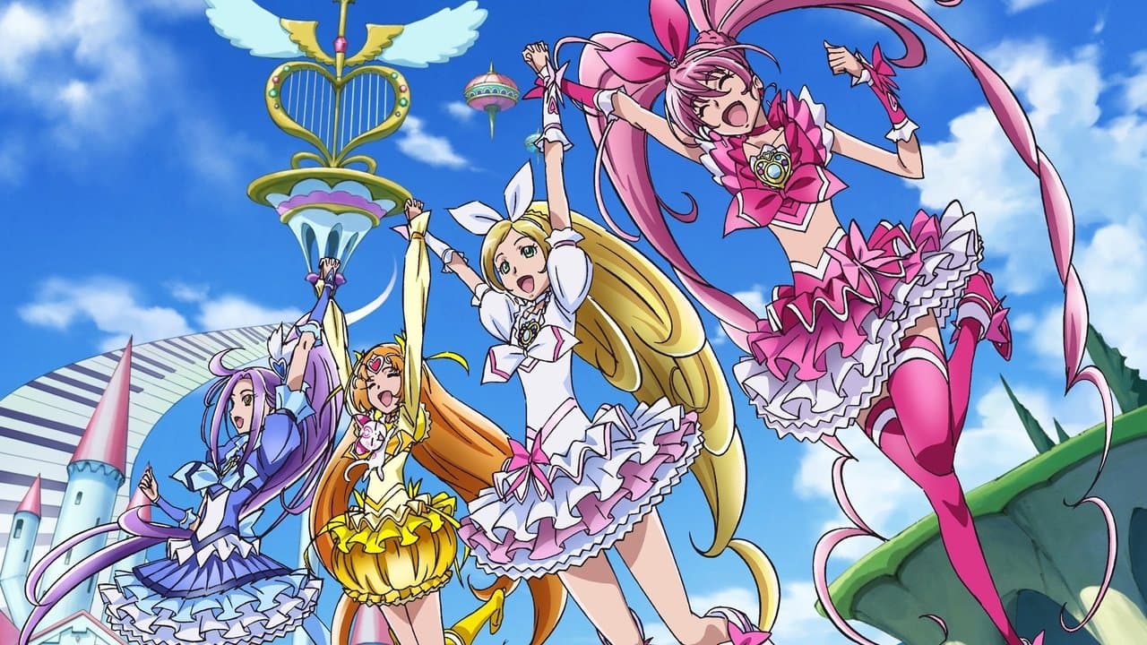 Backdrop – Pretty Cure Movie 8 Take it back! The Miraculous Melody that Connects Hearts!