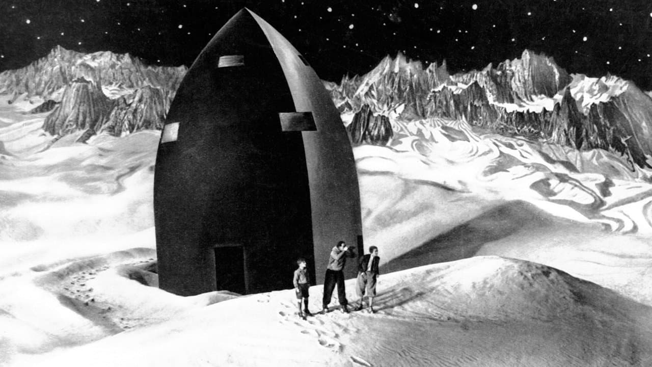 Backdrop – Frau im Mond