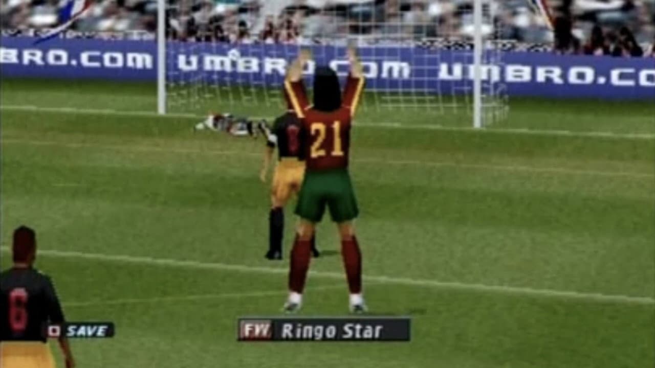 Backdrop – Pre Evolution Soccer's One-Minute Dance After a Golden Goal in the Master League
