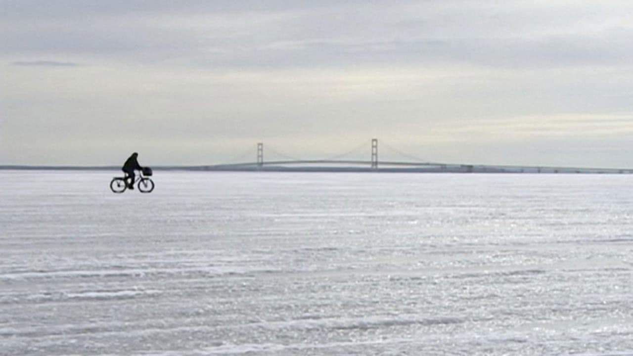 Backdrop – Ice Bridge - Mackinac Island’s Hidden Season