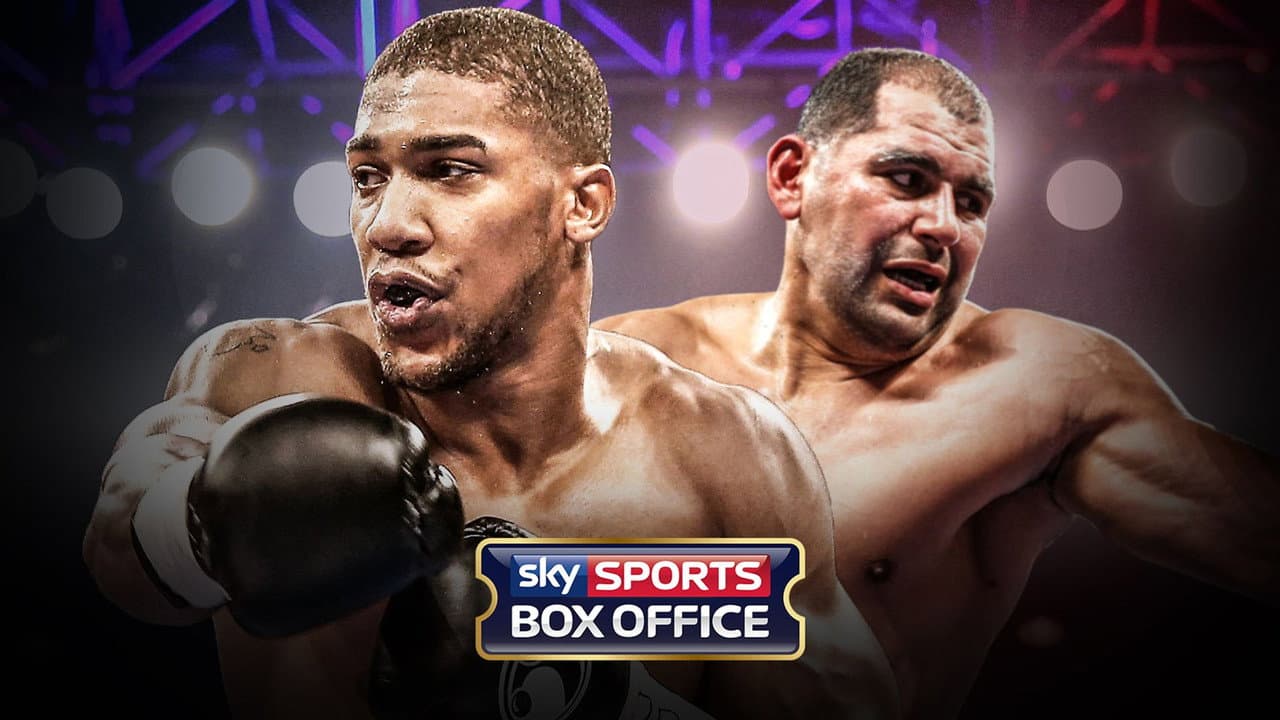 Backdrop – Anthony Joshua vs. Eric Molina