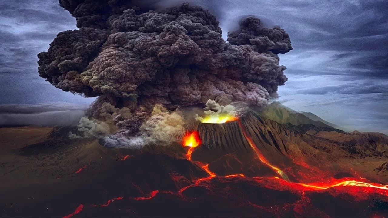 Backdrop – Réunion le volcan rouge