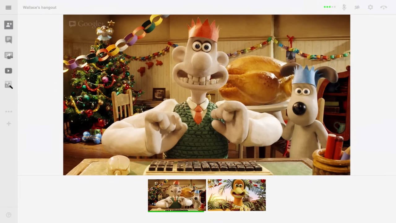 Backdrop – Wallace & Gromit x Google Hangout | A Video Call with Aardman Friends!