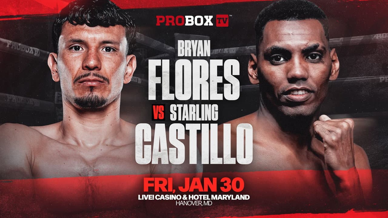 Backdrop – Bryan Flores vs. Starling Castillo