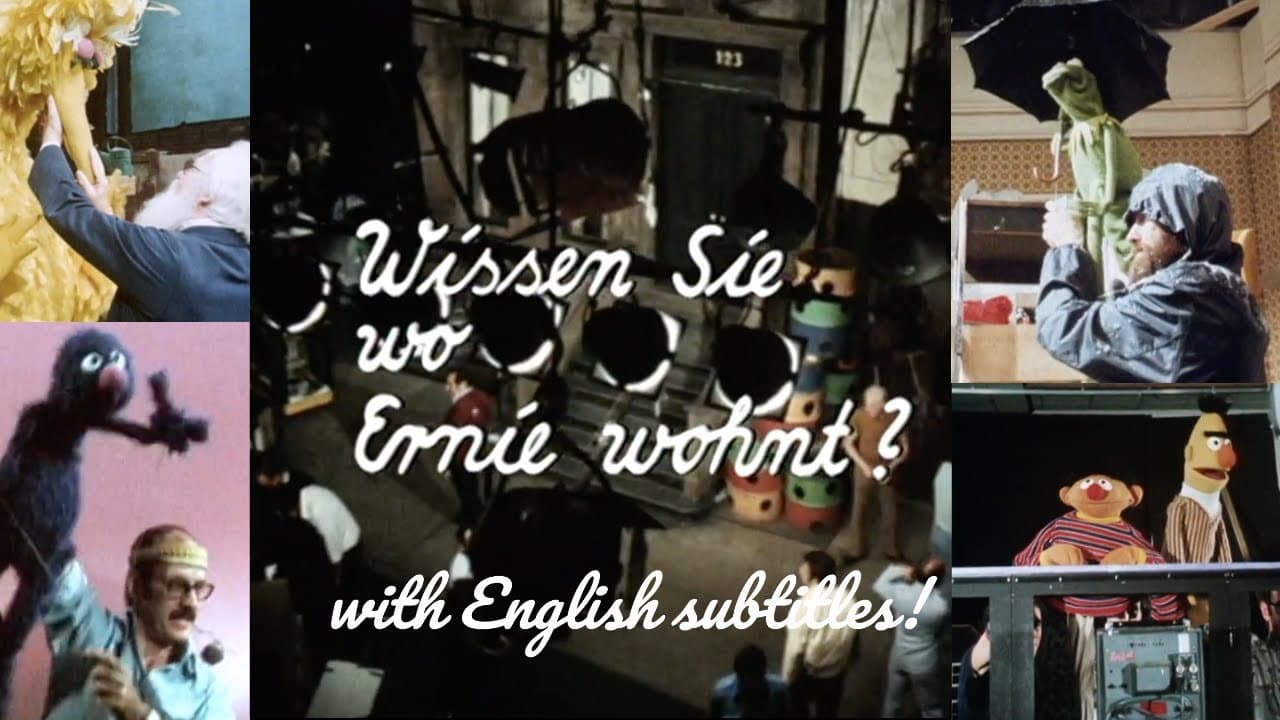 Backdrop – Sesamstraße - Wissen Sie wo Ernie wohnt?