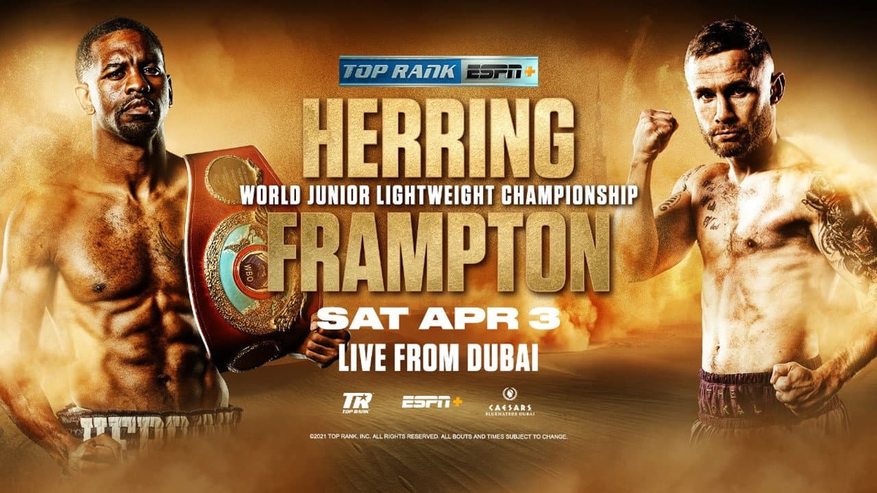 Backdrop – Jamel Herring vs. Carl Frampton