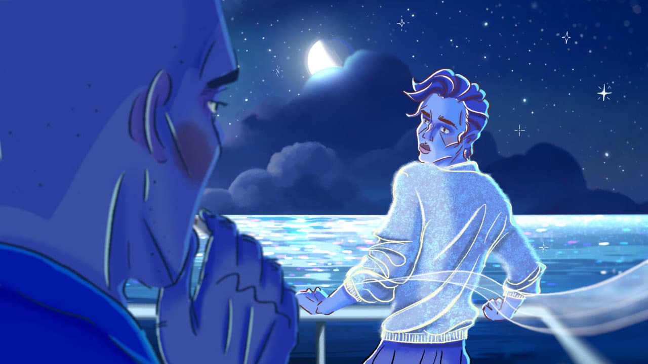 Backdrop – Christopher at Sea