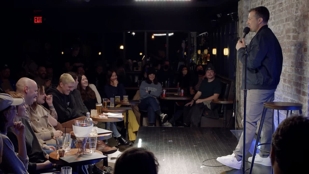 Backdrop – Mike Recine: I’m Normal