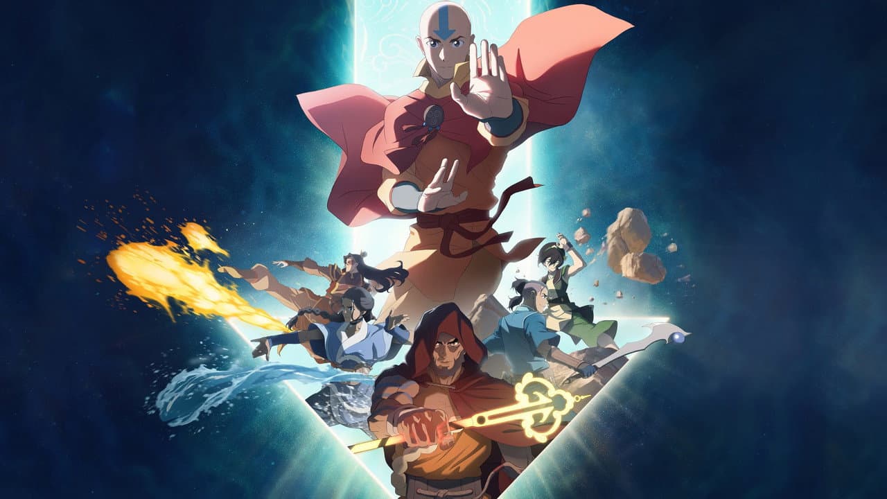 Backdrop – Avatar Aang: Der Herr der Elemente