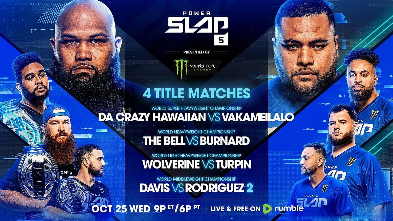 Backdrop – Power Slap 5: Da Crazy Hawaiian vs. Vakameilalo