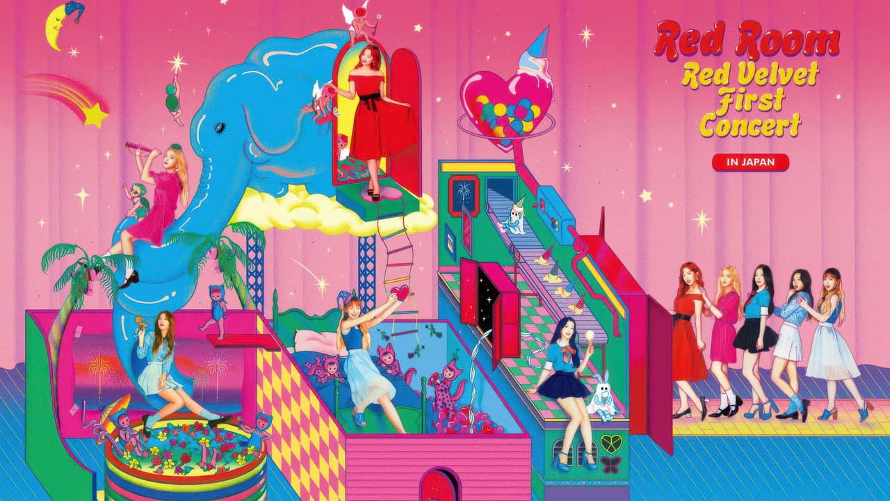 Backdrop – Red Velvet 1st Concert “Red Room” in JAPAN