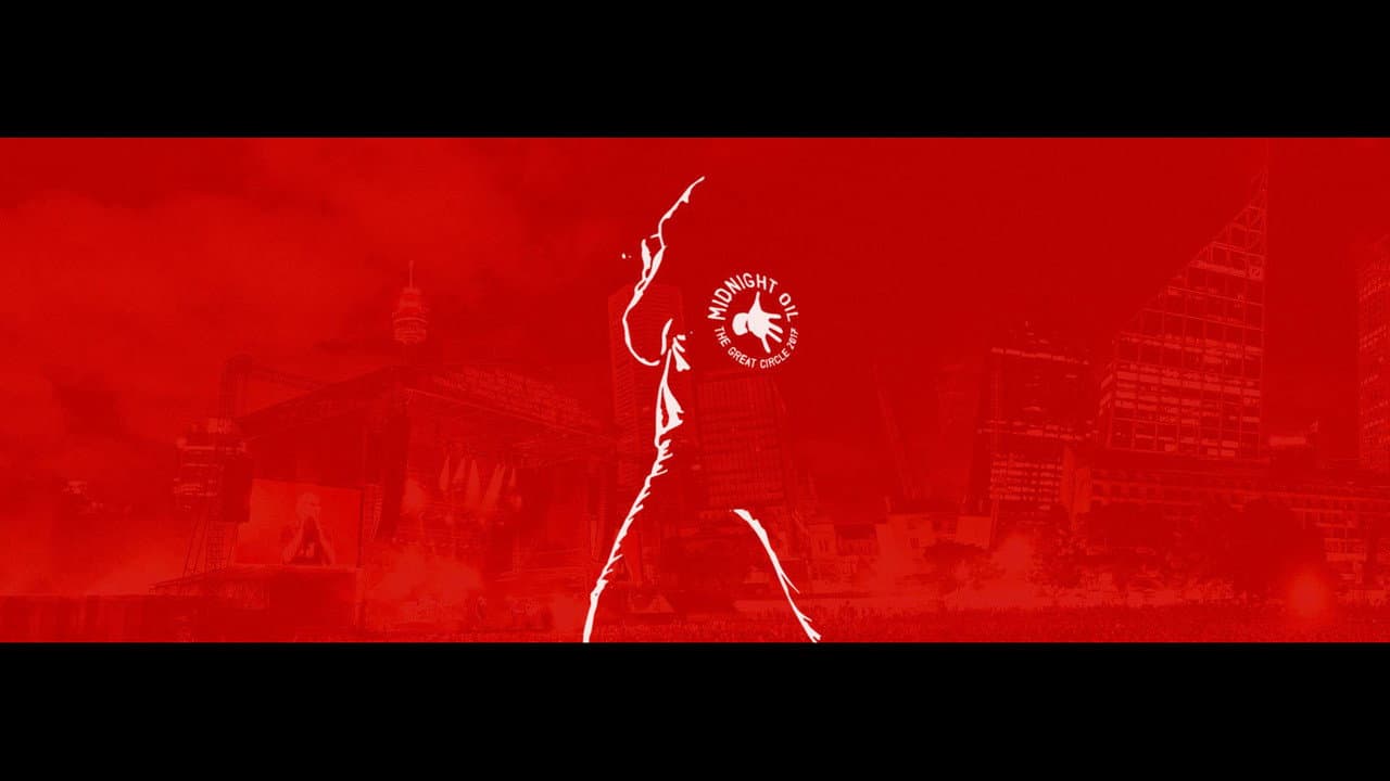 Backdrop – Midnight Oil - Armistice Day - Live At The Domain Sydney