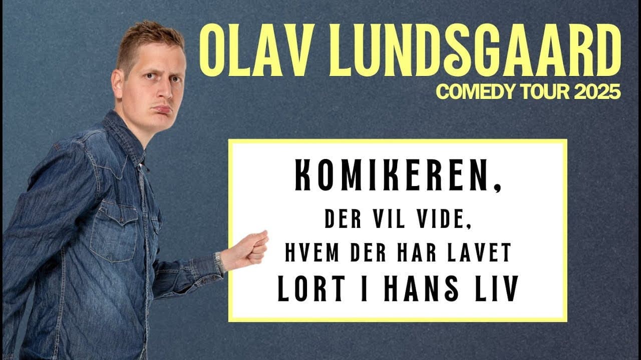 Backdrop – Olav Lundsgaard - Komikeren, der vil vide, hvem der har lavet lort i hans liv