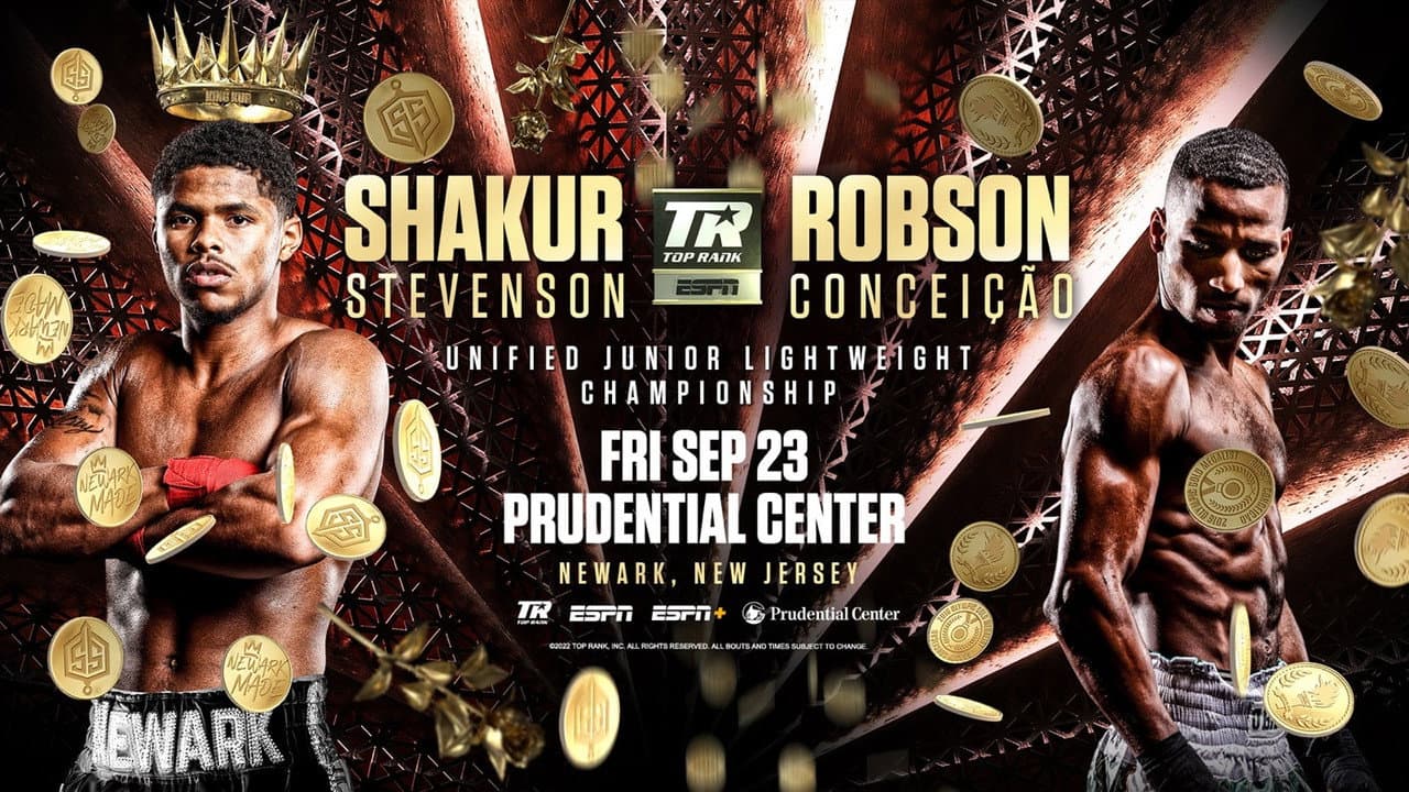 Backdrop – Shakur Stevenson vs. Robson Conceicao