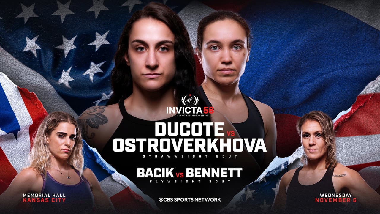 Backdrop – Invicta FC 58: Ducote vs. Ostroverkhova